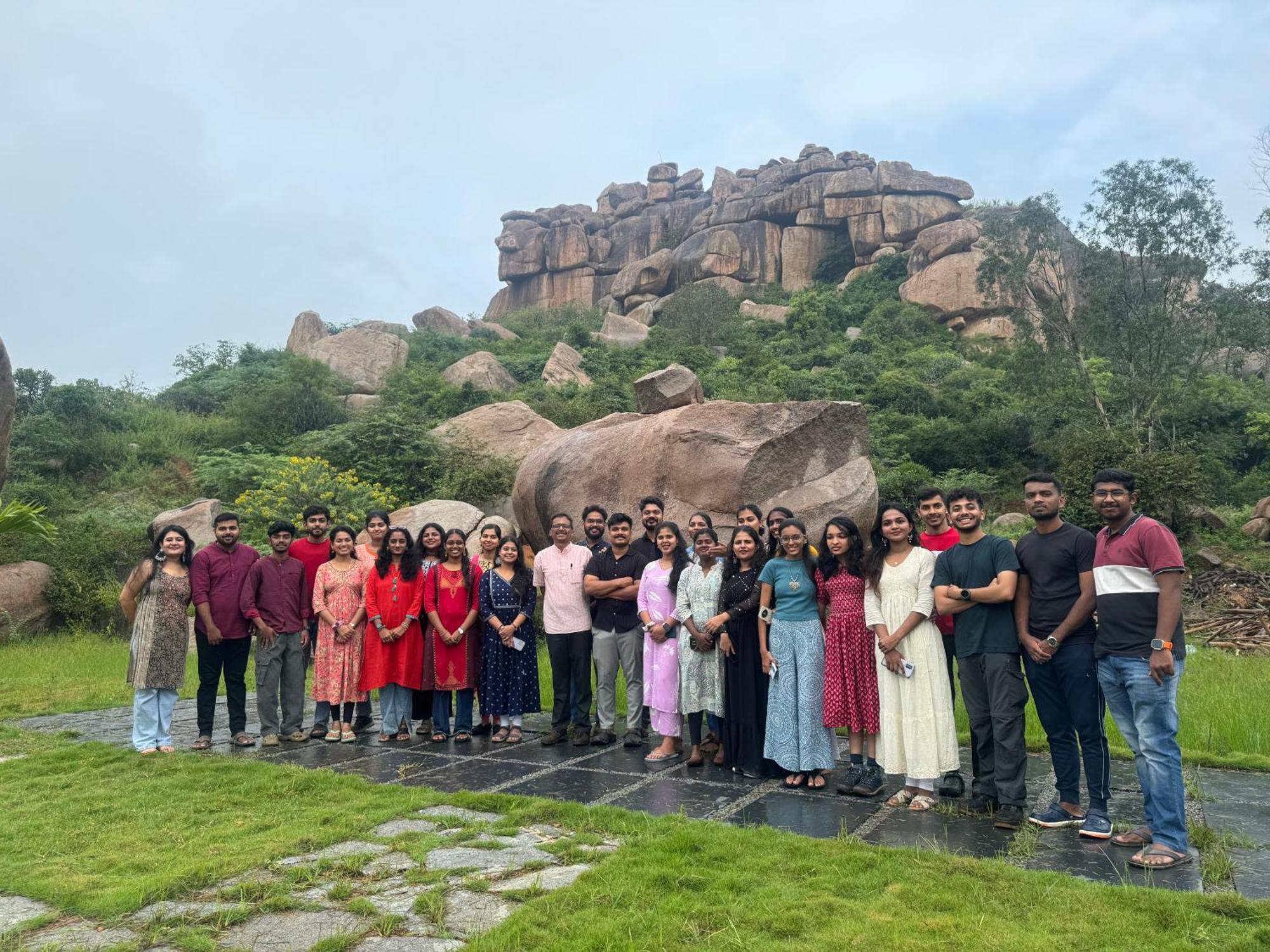 Hill Stone View Hampi Hotel Exterior foto